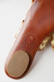 Capim | Palm Woven Leather Sandal