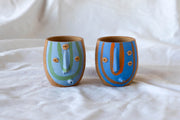 SEERS | Colorful Tea Cup Pair